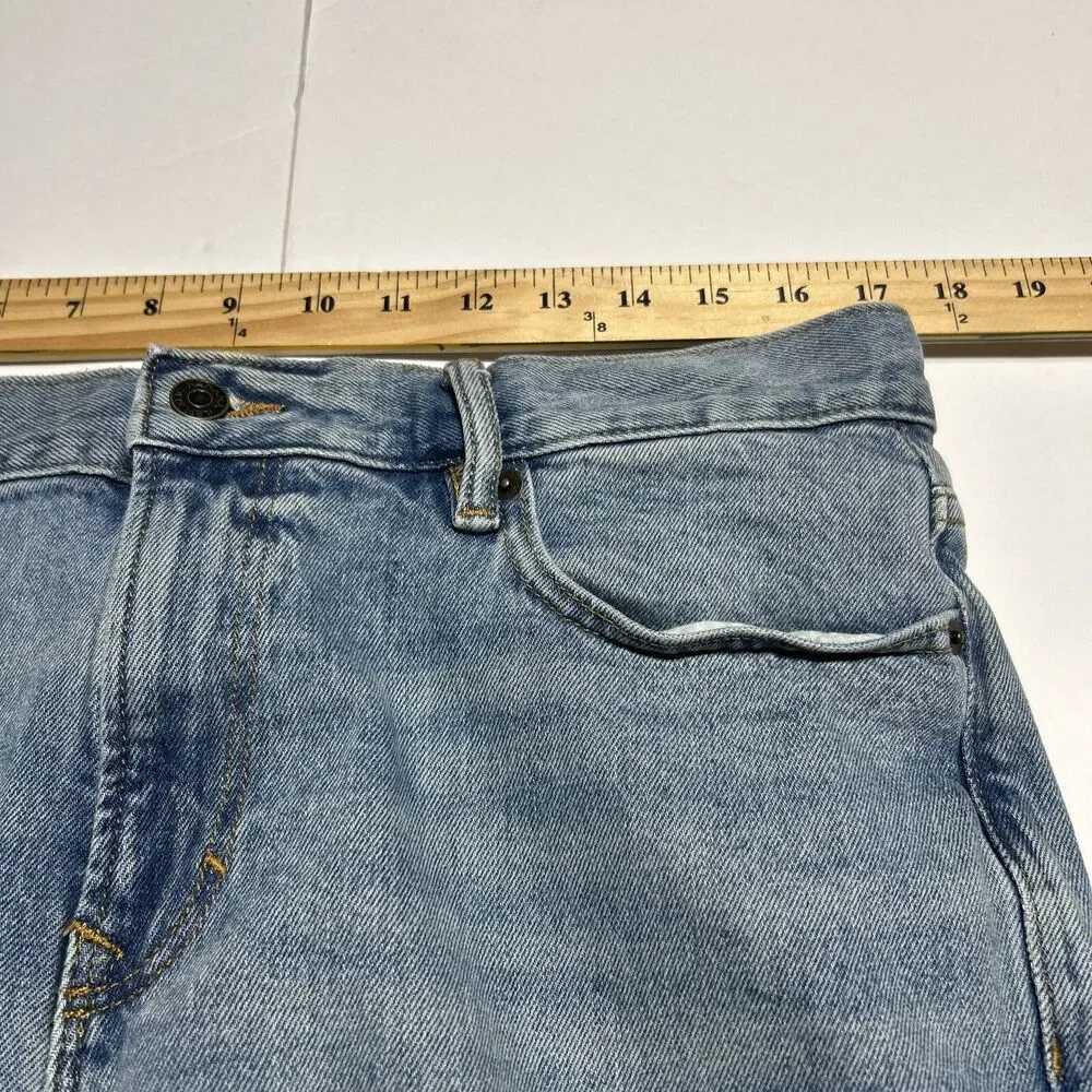 Banana Republic Mens Standard Jeans Slim Fit 33/30 Light Wash